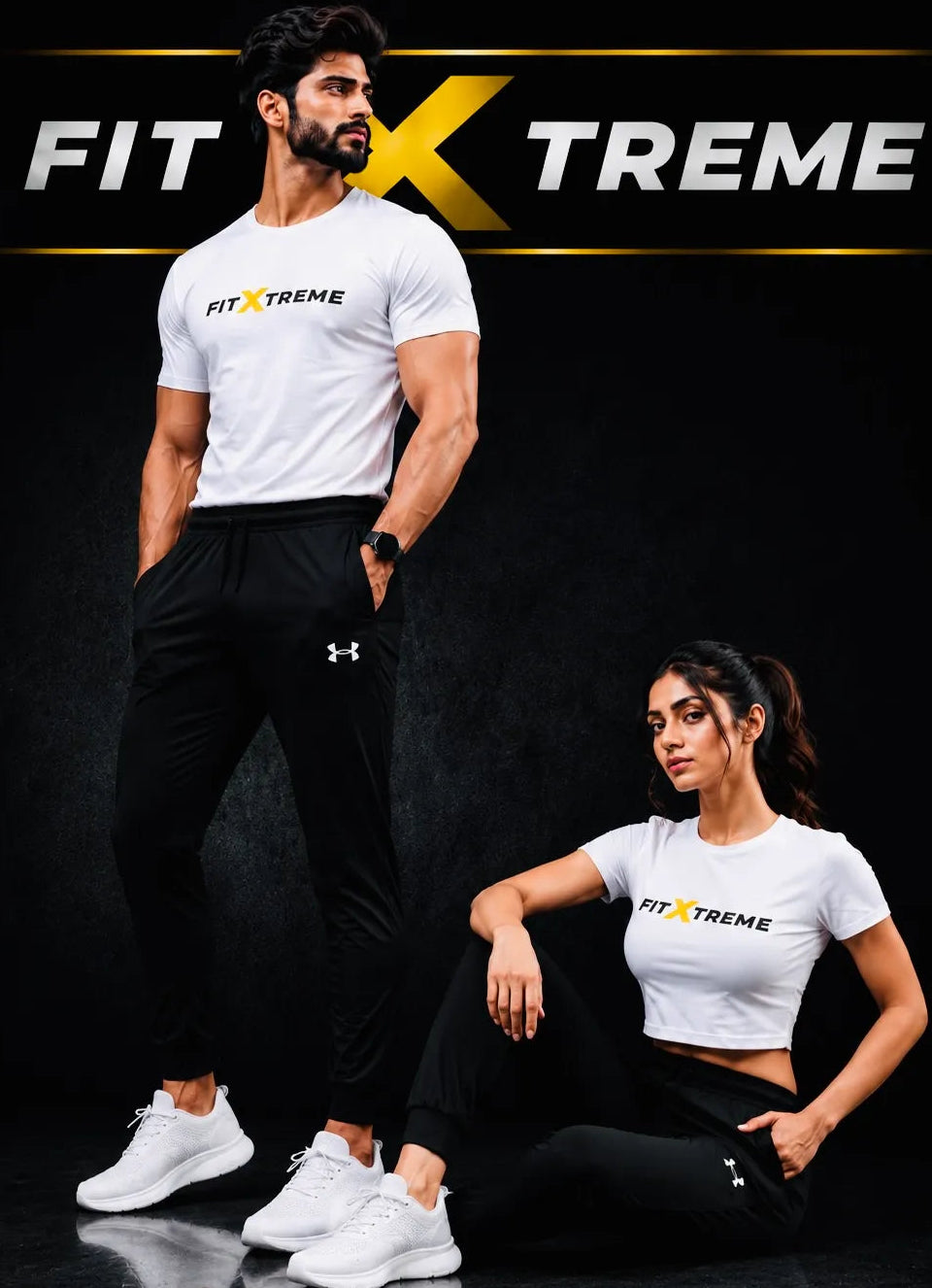 Premium Imported Dri-Fit UA Trousers
