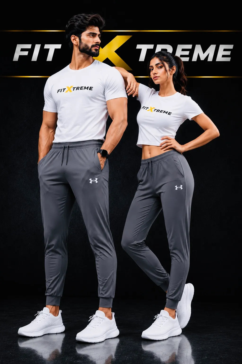 Premium Imported Dri-Fit UA Trousers